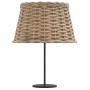 Pantalla para lámpara mimbre marrón Ø38x23 cm de , Pantallas para lámparas - Ref: Foro24-364392, Precio: 39,66 €, Descuento: %