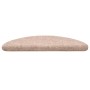 Alfombrilla autoadhesiva de escalera 10 uds 56x17x3 cm marrón de vidaXL, Alfombrillas para escalones - Ref: Foro24-149675, Pr...