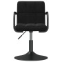 Sillas de comedor giratorias 4 unidades terciopelo negro de , Sillas de comedor - Ref: Foro24-3087916, Precio: 255,90 €, Desc...