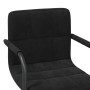 Sillas de comedor giratorias 4 unidades terciopelo negro de , Sillas de comedor - Ref: Foro24-3087916, Precio: 255,90 €, Desc...