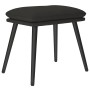 Sillón de relax con reposapiés tela negro de , Sillones - Ref: Foro24-3097774, Precio: 120,92 €, Descuento: %