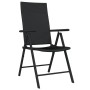 Juego de comedor de jardín 3 piezas negro de , Conjuntos de jardín - Ref: Foro24-3099107, Precio: 248,40 €, Descuento: %