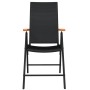 Juego de comedor de jardín 3 piezas negro de , Conjuntos de jardín - Ref: Foro24-3099113, Precio: 237,41 €, Descuento: %