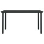 Juego de comedor para jardín 7 piezas gris y negro de , Conjuntos de jardín - Ref: Foro24-3099392, Precio: 386,01 €, Descuent...