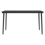 Juego de comedor para jardín 5 piezas con cojines gris y negro de , Conjuntos de jardín - Ref: Foro24-3099409, Precio: 310,09...