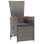 Juego de comedor de jardín 7 piezas con cojines gris de , Conjuntos de jardín - Ref: Foro24-3099463, Precio: 885,19 €, Descue...