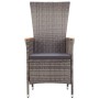Juego de comedor de jardín 7 piezas con cojines gris de , Conjuntos de jardín - Ref: Foro24-3099463, Precio: 885,19 €, Descue...