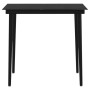 Juego de comedor de jardín 5 piezas con cojines negro de , Conjuntos de jardín - Ref: Foro24-3099518, Precio: 508,12 €, Descu...