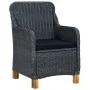 Juego de comedor para jardín 3 piezas gris oscuro de vidaXL, Conjuntos de jardín - Ref: Foro24-3067753, Precio: 326,22 €, Des...