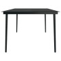 Juego de comedor de jardín 9 piezas con cojines negro de , Conjuntos de jardín - Ref: Foro24-3099496, Precio: 1,00 €, Descuen...