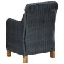 Juego de comedor para jardín 3 piezas gris oscuro de vidaXL, Conjuntos de jardín - Ref: Foro24-3067753, Precio: 326,22 €, Des...