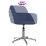 Sillas de comedor giratorias 2 unidades tela azul de , Sillas de comedor - Ref: Foro24-3103042, Precio: 155,03 €, Descuento: %