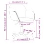 Sillas de comedor giratorias 2 unidades tela azul de , Sillas de comedor - Ref: Foro24-3103042, Precio: 155,03 €, Descuento: %