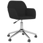 Sillas de comedor giratorias 2 unidades tela negro de , Sillas de comedor - Ref: Foro24-3103094, Precio: 165,27 €, Descuento: %