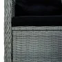 Juego de comedor para jardín de 5 piezas gris claro de vidaXL, Conjuntos de jardín - Ref: Foro24-3067850, Precio: 702,44 €, D...
