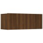 Set de muebles para TV 7 pzas madera contrachapada roble marrón de , Muebles TV - Ref: Foro24-3114309, Precio: 219,12 €, Desc...