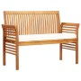 Set comedor de jardín 3 pzas y cojines madera maciza de acacia de , Conjuntos de jardín - Ref: Foro24-3120457, Precio: 518,51...