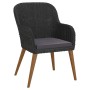 Juego de comedor de jardín 5 piezas con cojines negro de , Conjuntos de jardín - Ref: Foro24-3156726, Precio: 543,53 €, Descu...