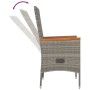 Set comedor jardín 7 pzas y cojines ratán sintético gris de , Conjuntos de jardín - Ref: Foro24-3157540, Precio: 689,93 €, De...