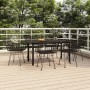 Juego de comedor de jardín 7 piezas ratán sintético negro de , Conjuntos de jardín - Ref: Foro24-3157870, Precio: 563,98 €, D...