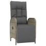 Set comedor jardín 5 pzas y cojines ratán sintético negro gris de , Conjuntos de jardín - Ref: Foro24-3185205, Precio: 584,60...