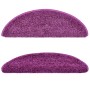 Alfombrillas de escalera 10 unidades violeta 56x17x3 cm de vidaXL, Alfombrillas para escalones - Ref: Foro24-149793, Precio: ...
