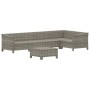 Set de muebles de jardín 6 pzas y cojines ratán sintético gris de , Conjuntos de jardín - Ref: Foro24-3187275, Precio: 502,94...