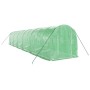 Invernadero con estructura de acero verde 24 m² 12x2x2 m de , Invernaderos - Ref: Foro24-3188021, Precio: 398,72 €, Descuento: %