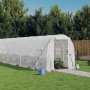 Invernadero con estructura de acero blanco 36 m² 18x2x2 m de , Invernaderos - Ref: Foro24-3188035, Precio: 559,06 €, Descuent...