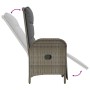 Juego de comedor de jardín 4 piezas con cojines ratán PE gris de , Conjuntos de jardín - Ref: Foro24-3203504, Precio: 543,12 ...