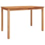 Juego de comedor de jardín 7 piezas madera maciza de teca de , Conjuntos de jardín - Ref: Foro24-3157149, Precio: 821,46 €, D...