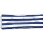 Cojines para palés 7 piezas tela a rayas azul y blanco de , Cojines para sillas y sofás - Ref: Foro24-3188918, Precio: 214,38...