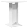 Mesa de bistró de madera contrachapada blanco 60x60x75 cm de , Mesas de cocina y de comedor - Ref: Foro24-802102, Precio: 51,...