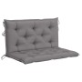 Banco columpio 2 plazas hojas de palma y cojín bambú 202 cm de , Balancines de jardín - Ref: Foro24-3063934, Precio: 484,34 €...