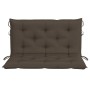 Banco columpio de 2 plazas hojas de palma y cojín bambú 202 cm de , Balancines de jardín - Ref: Foro24-3063941, Precio: 484,1...