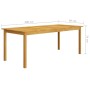 Juego de comedor de jardín de 7 piezas marrón de vidaXL, Conjuntos de jardín - Ref: Foro24-3067858, Precio: 612,61 €, Descuen...
