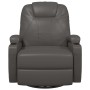 Sillón de masaje mecedora de cuero sintético gris antracita de , Sillones de masaje eléctricos - Ref: Foro24-335850, Precio: ...
