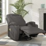 Sillón de masaje mecedora de cuero sintético gris antracita de , Sillones de masaje eléctricos - Ref: Foro24-335850, Precio: ...
