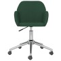 Silla de oficina giratoria de tela verde oscuro de , Sillas de oficina - Ref: Foro24-344731, Precio: 89,49 €, Descuento: %