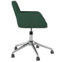 Silla de oficina giratoria de tela verde oscuro de , Sillas de oficina - Ref: Foro24-344731, Precio: 89,49 €, Descuento: %