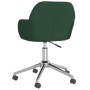 Silla de oficina giratoria de tela verde oscuro de , Sillas de oficina - Ref: Foro24-344731, Precio: 89,49 €, Descuento: %