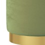 Hocker de almacenaje redondo verde mostaza terciopelo de , Taburetes y sillas plegables - Ref: Foro24-340292, Precio: 50,37 €...