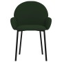 Sillas de comedor 2 unidades terciopelo verde oscuro de , Sillas de comedor - Ref: Foro24-344765, Precio: 107,85 €, Descuento: %