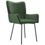 Sillas de comedor 2 unidades terciopelo verde oscuro de , Sillas de comedor - Ref: Foro24-344800, Precio: 124,55 €, Descuento: %