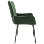 Sillas de comedor 2 unidades terciopelo verde oscuro de , Sillas de comedor - Ref: Foro24-344800, Precio: 124,55 €, Descuento: %