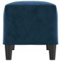 Banco de terciopelo azul 70x35x41 cm de , Bancos - Ref: Foro24-349406, Precio: 48,41 €, Descuento: %