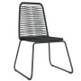 Juego de comedor para jardín 3 piezas negro de , Conjuntos de jardín - Ref: Foro24-3099089, Precio: 205,72 €, Descuento: %