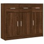 Aparador madera de ingeniería color roble marrón 91x28x75 cm de , Aparadores - Ref: Foro24-823015, Precio: 104,24 €, Descuent...