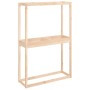 Soporte para neumáticos madera maciza de pino 120x40x180 cm de , Estanterías industriales - Ref: Foro24-825003, Precio: 80,39...