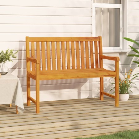 vidaxL Banco de jardín 110 cm madera maciza acacia de , Bancos de jardín - Ref: Foro24-316610, Precio: 154,32 €, Descuento: %